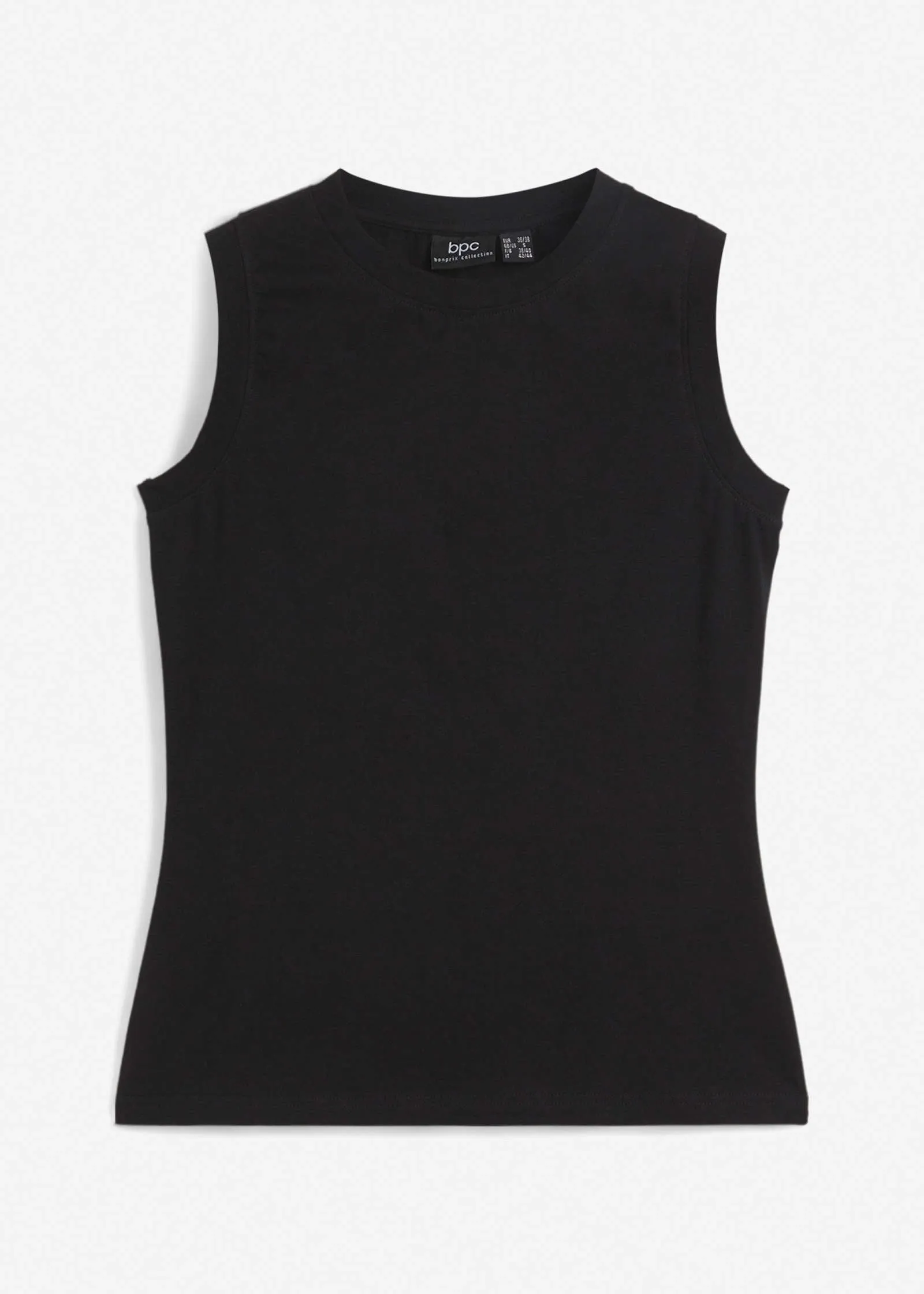 Crew Neck Tank - Black sold by VENUS product image thumbnail 5