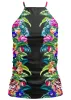 Ruched Side Halter Tankini - Amazon Nights sold by VENUS