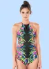 Ruched Side Halter Tankini - Amazon Nights sold by VENUS