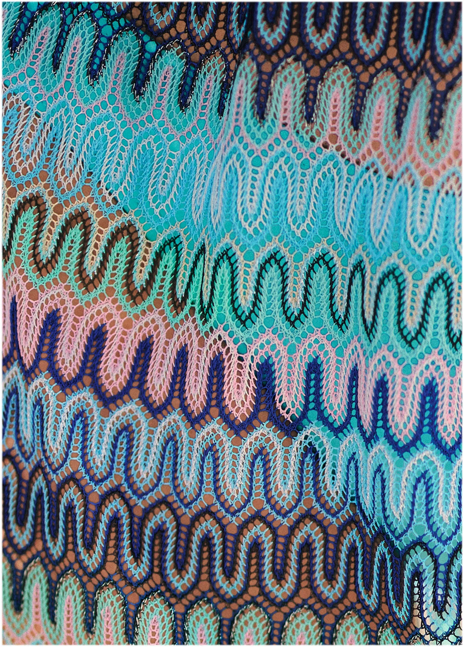 Crochet Maxi Skirt - Starlight Blue Multi sold by VENUS product image thumbnail 3