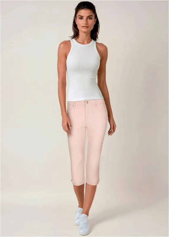 Jean Capri - Light Pink Wash sold by VENUS