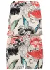 Strapless Blouson Romper - Red Multi sold by VENUS