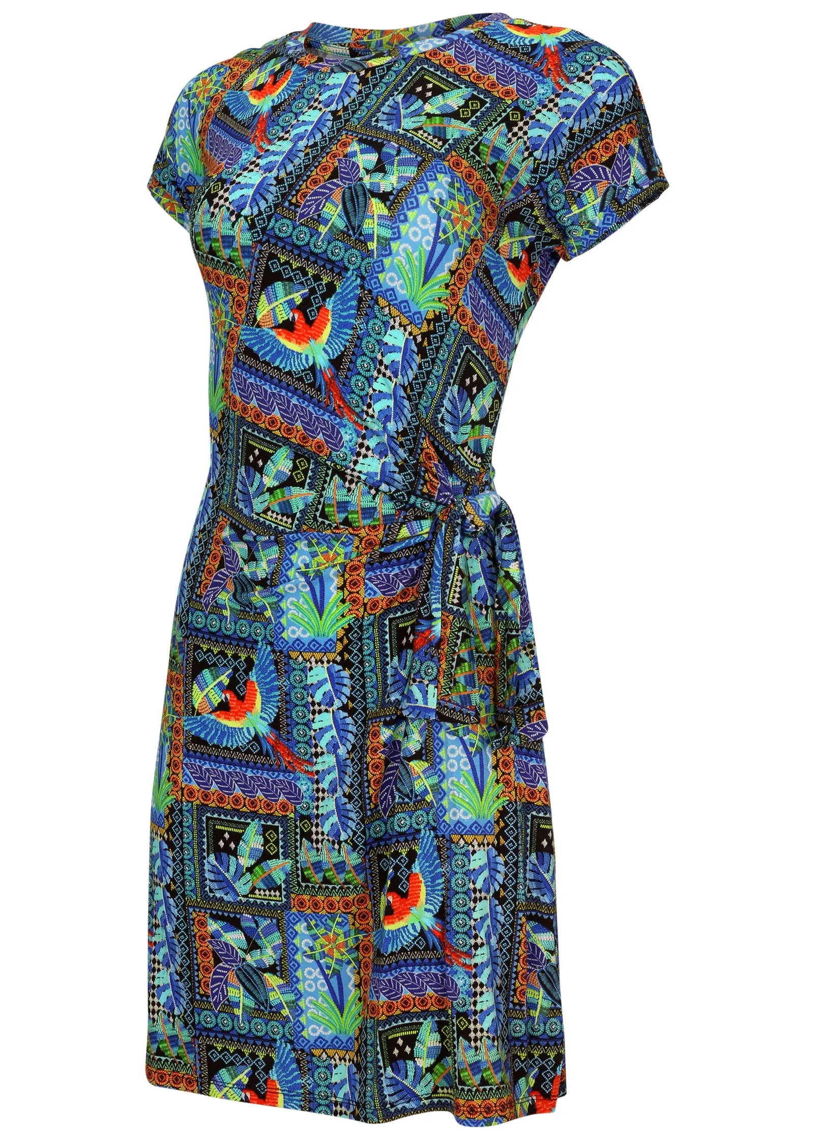 Tie-Front T-Shirt Dress - Market Menagerie sold by VENUS product image thumbnail 4