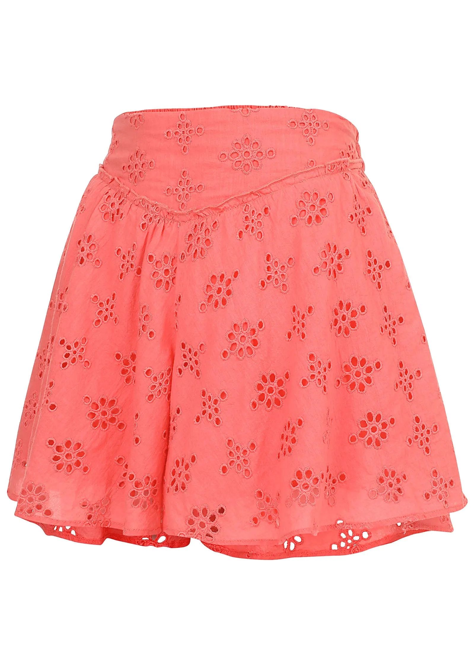 Eyelet Short  - Sugar Coral sold by VENUS product image thumbnail 4