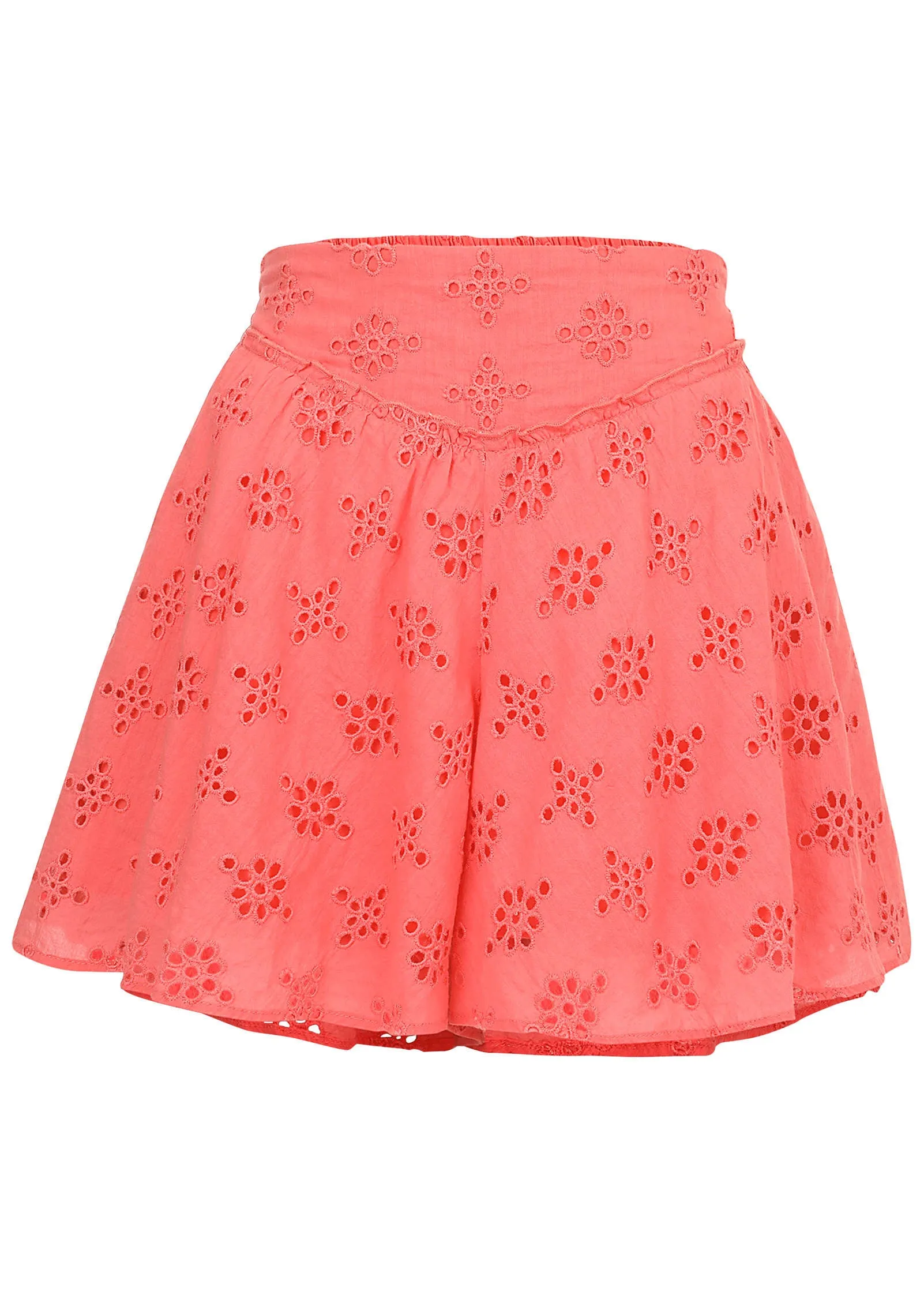 Eyelet Short  - Sugar Coral sold by VENUS product image thumbnail 2