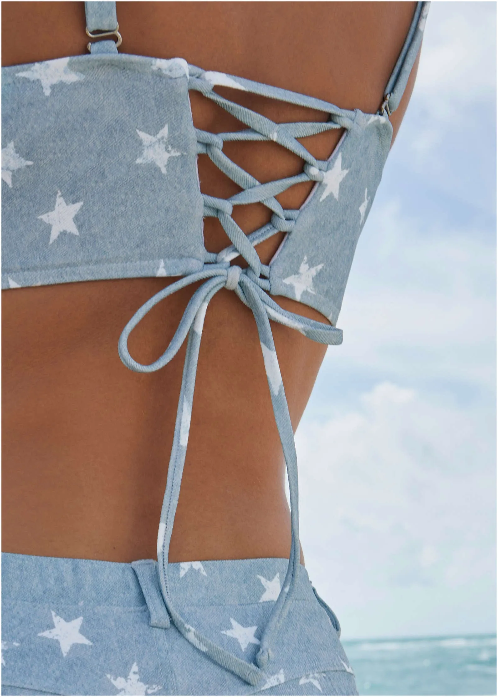 Denim Underwire Swim Top - Denim Star sold by VENUS product image thumbnail 5