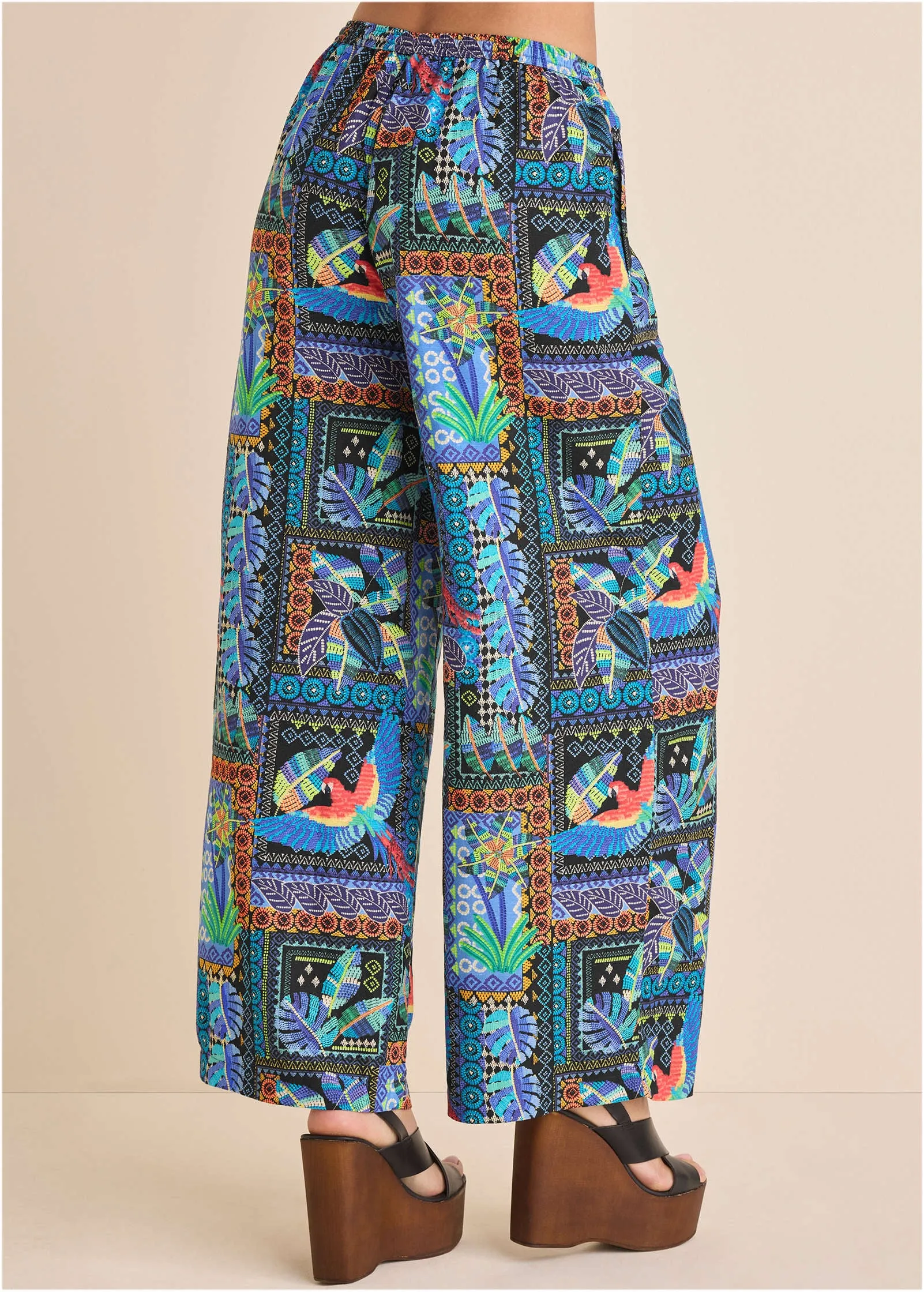Linen Wide Leg Pant - Market Menagerie sold by VENUS product image thumbnail 3
