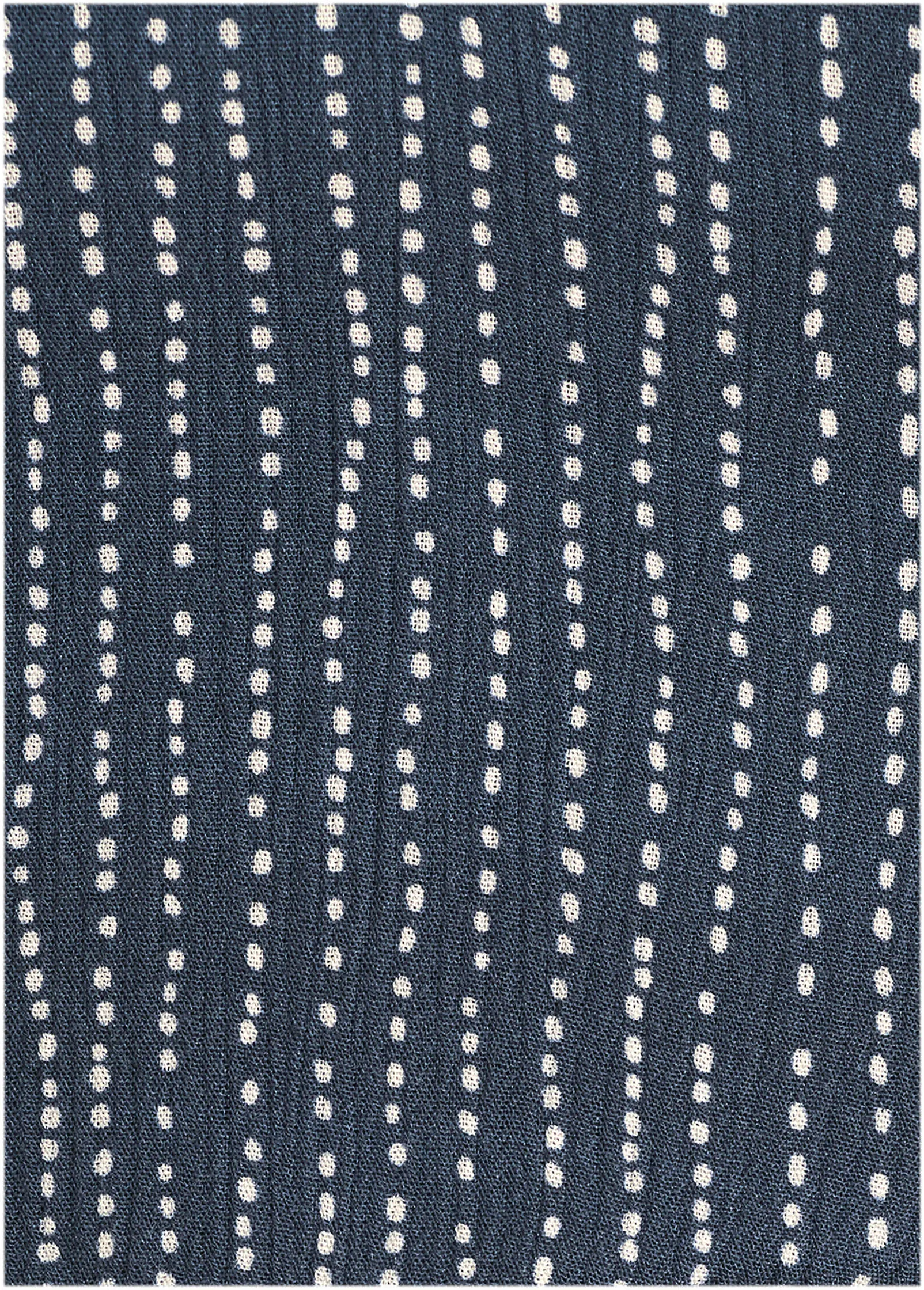Halter High-Low Dress - Navy Dot Stripe sold by VENUS product image thumbnail 3