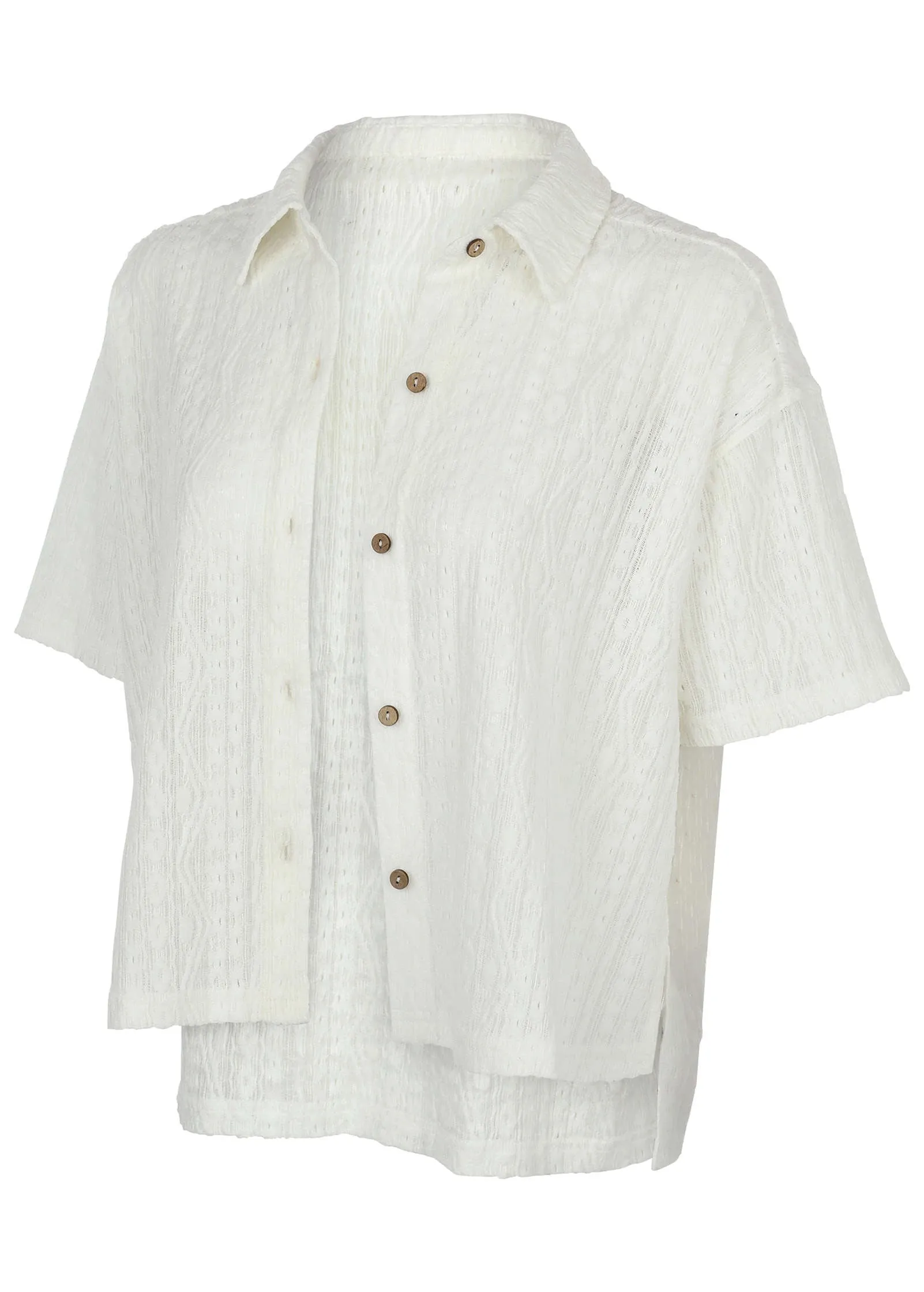 Bahama Knit Shirt - Off White sold by VENUS product image thumbnail 5