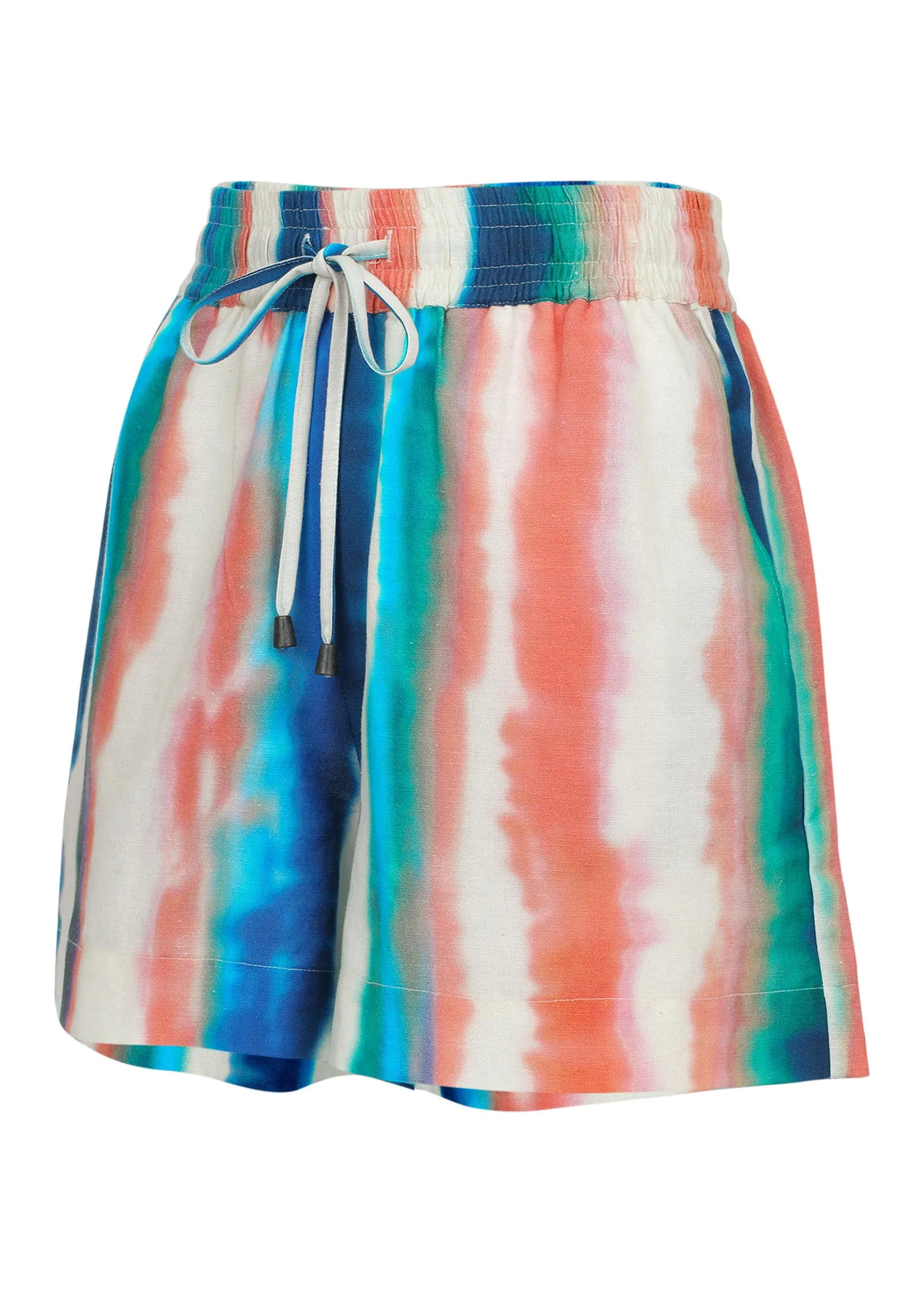 Linen Easy Shorts - Bahama Horizon sold by VENUS product image thumbnail 4