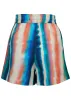 Linen Easy Shorts - Bahama Horizon sold by VENUS
