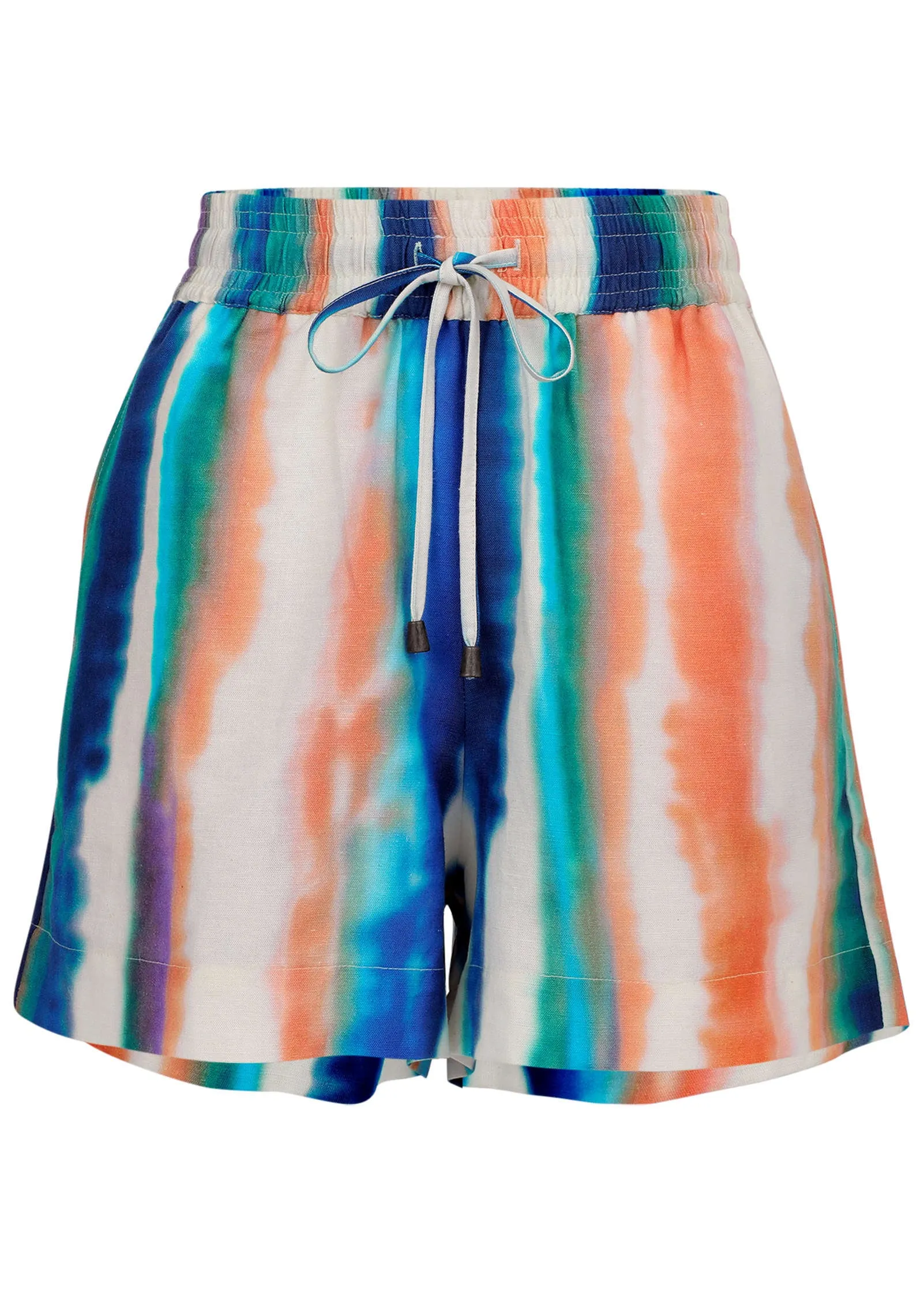 Linen Easy Shorts - Bahama Horizon sold by VENUS product image thumbnail 2