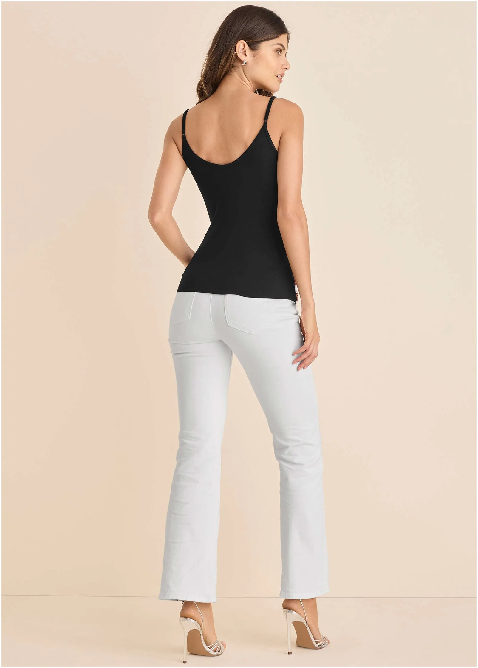 Sequin Flag Tank - Red & Blue Multi sold by VENUS product image thumbnail 3