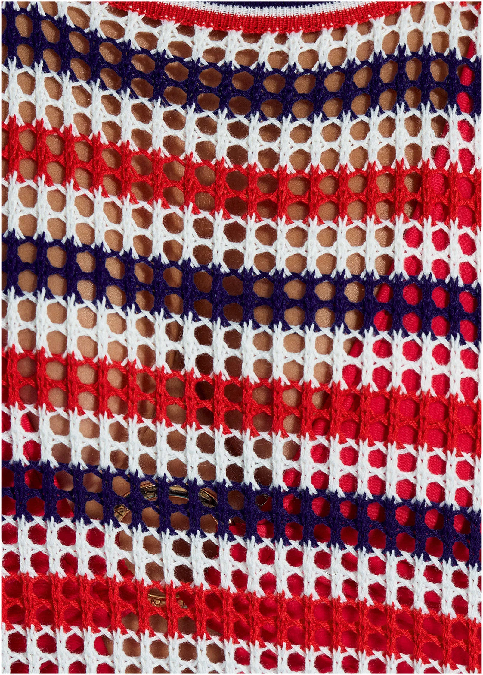 Crochet Cover-Up Dress - Americana sold by VENUS product image thumbnail 3