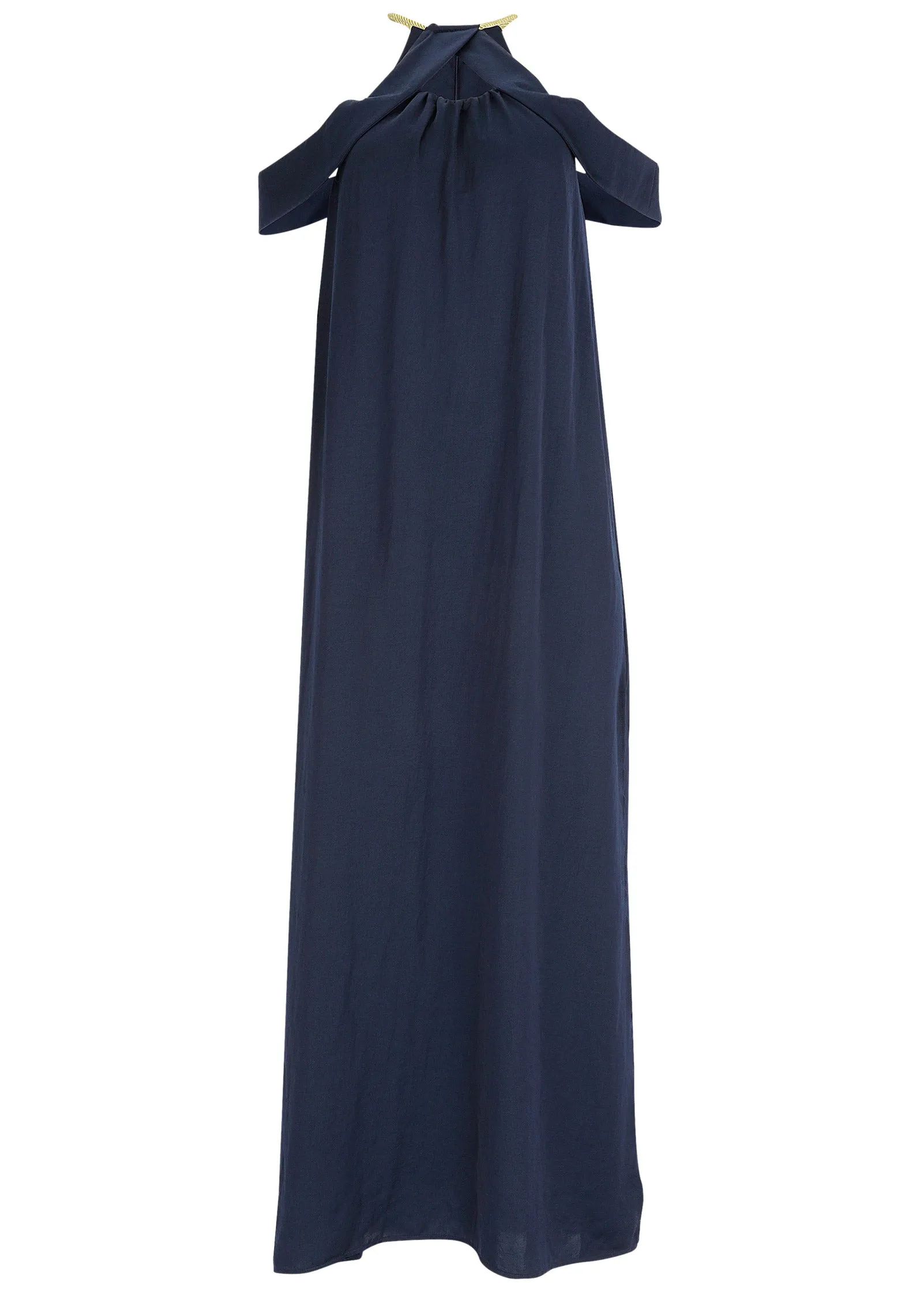 Cold-Shoulder Maxi Dress - Navy sold by VENUS product image thumbnail 4