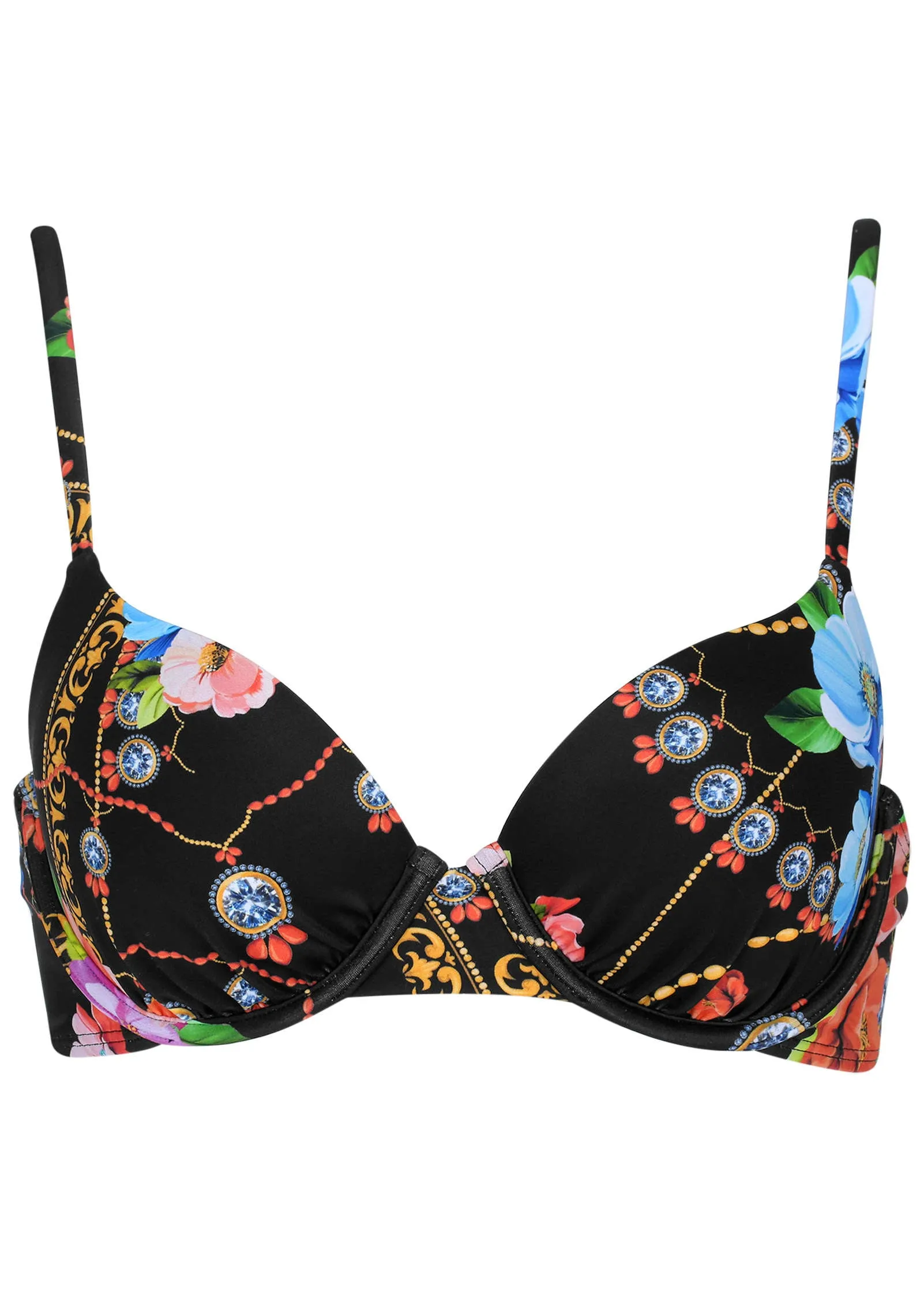 Cancun Underwire Bikini Top - Beaded Floral sold by VENUS product image thumbnail 4