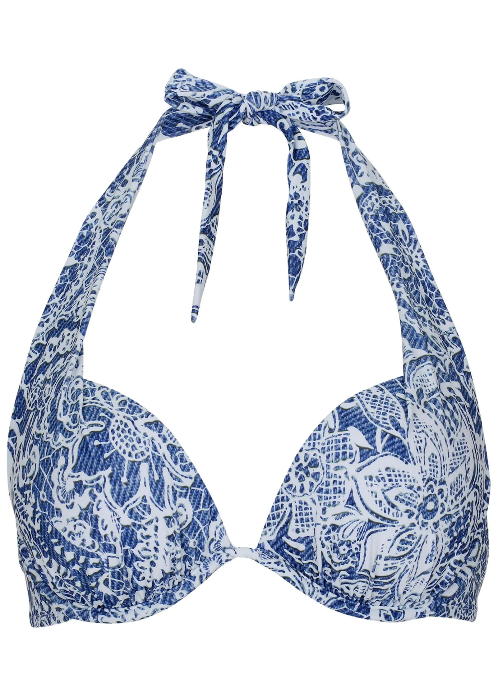 Marilyn Push-Up Enhancer Top - Denim Anglaise Paisley sold by VENUS product image thumbnail 4