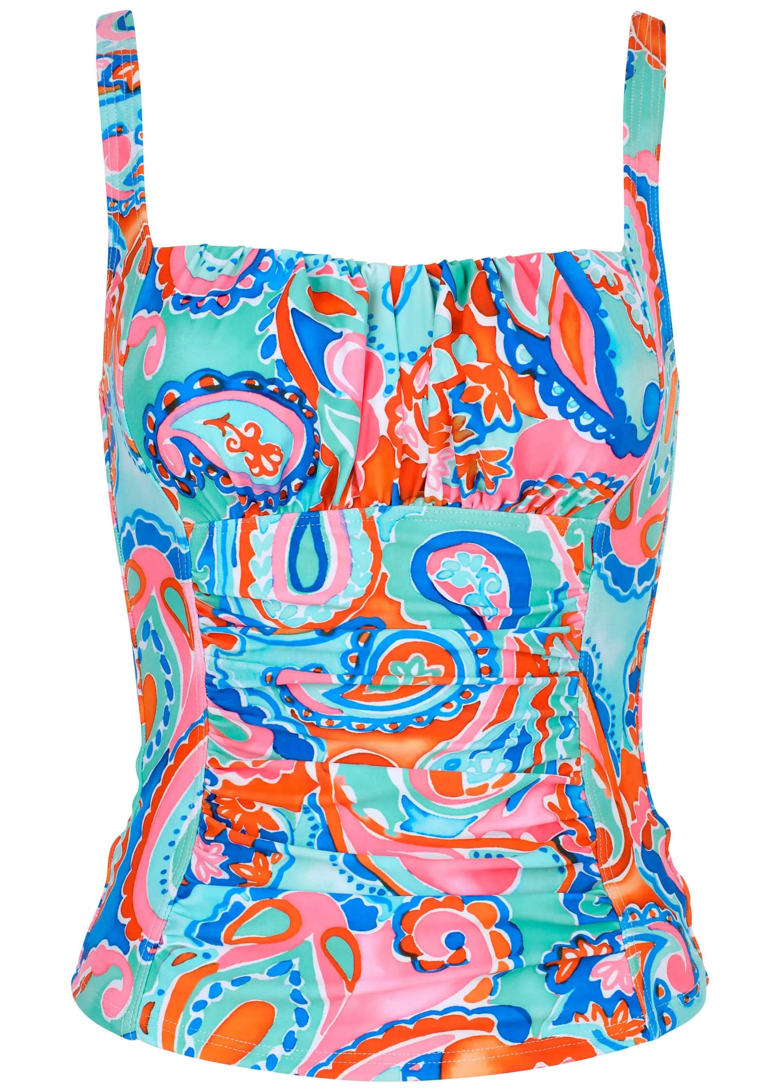 Sydney Ruched Tankini - Salsa Paisley sold by VENUS product image thumbnail 3