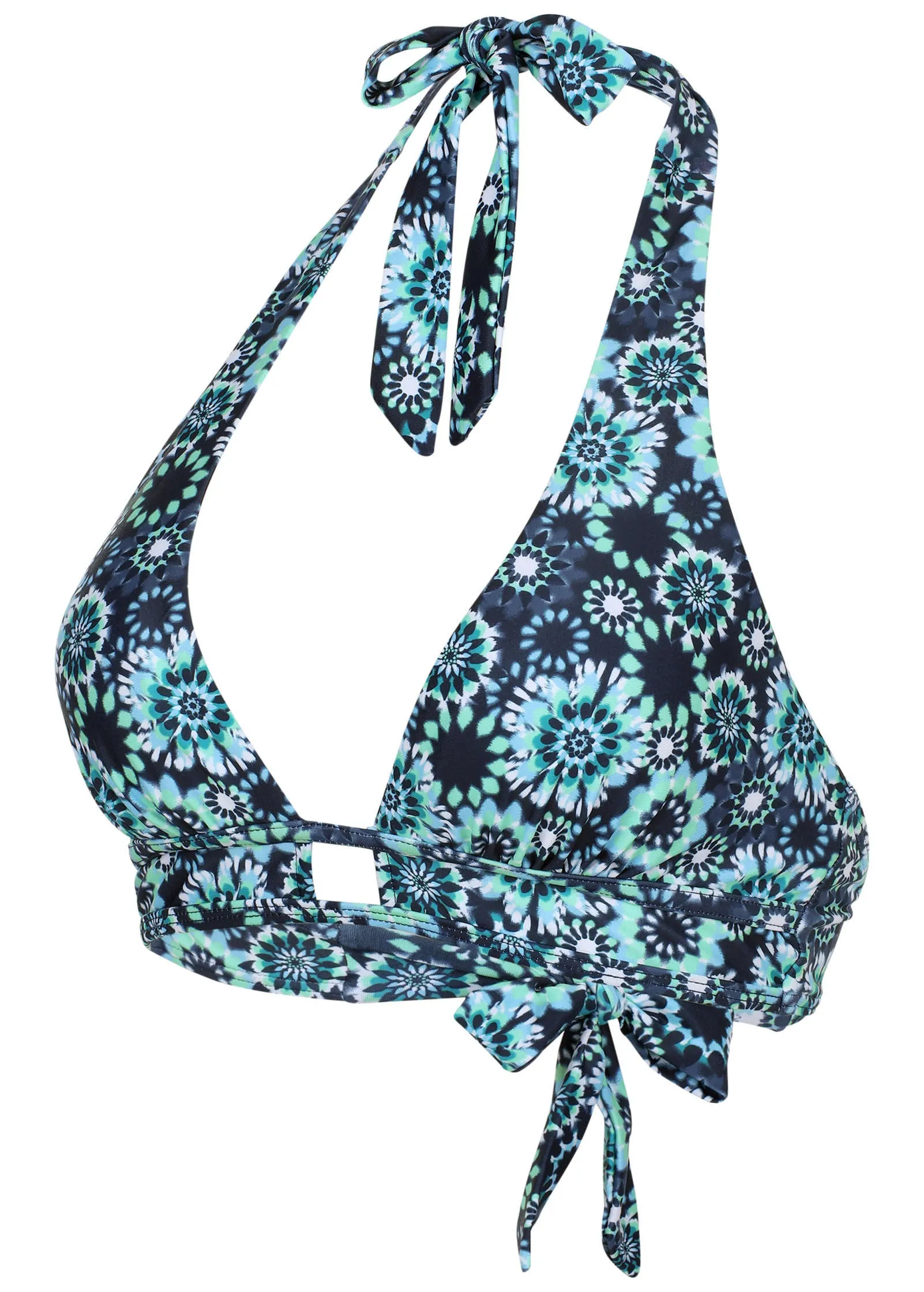 St Thomas Halter Bikini Top - Cool Kaleidoscope sold by VENUS product image thumbnail 2