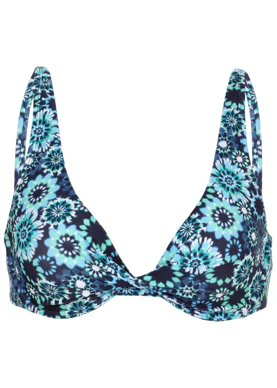 Antigua Twist Bikini Top - Cool Kaleidoscope sold by VENUS