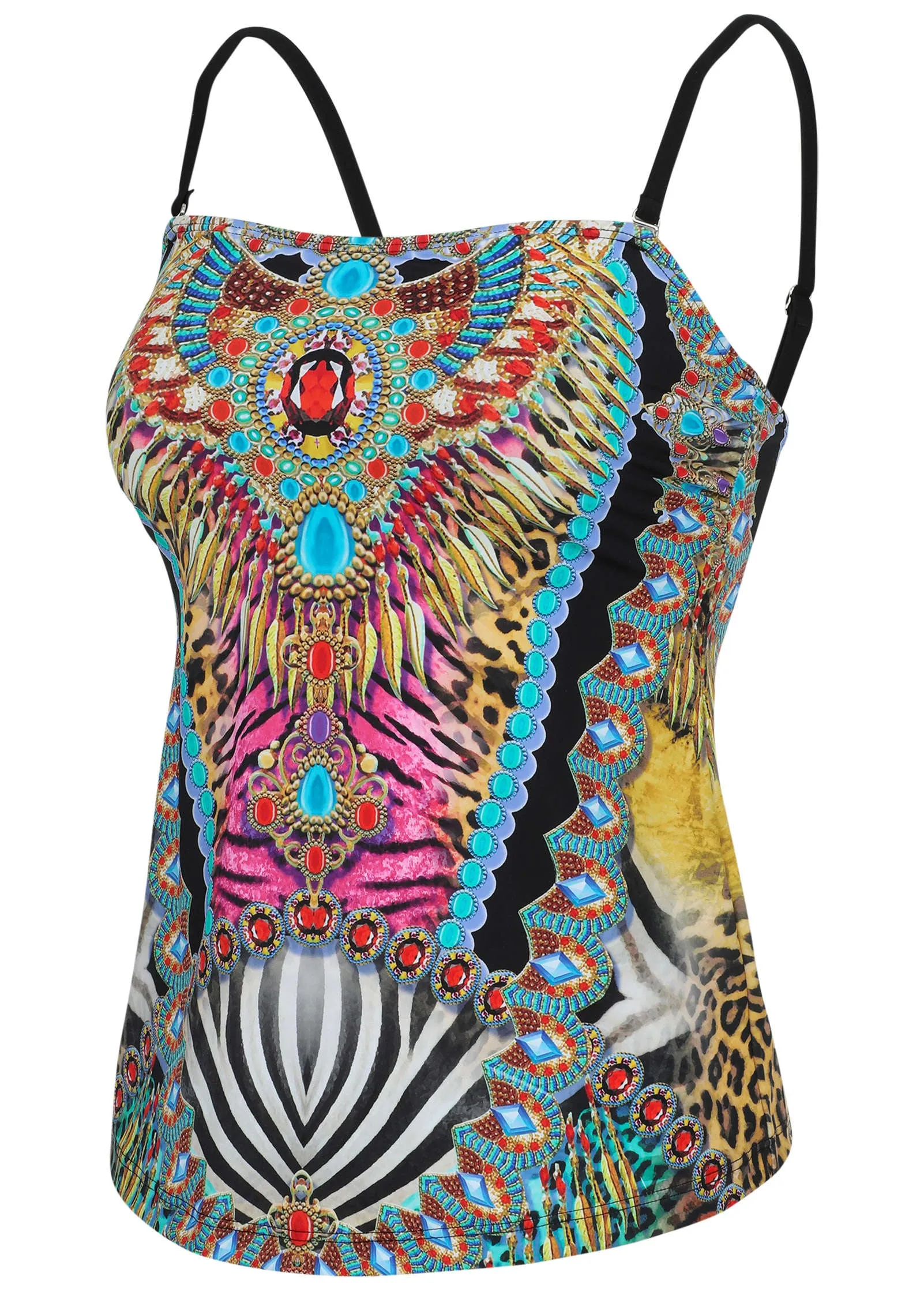 San Juan Tankini - Mirrored Jungle sold by VENUS product image thumbnail 2