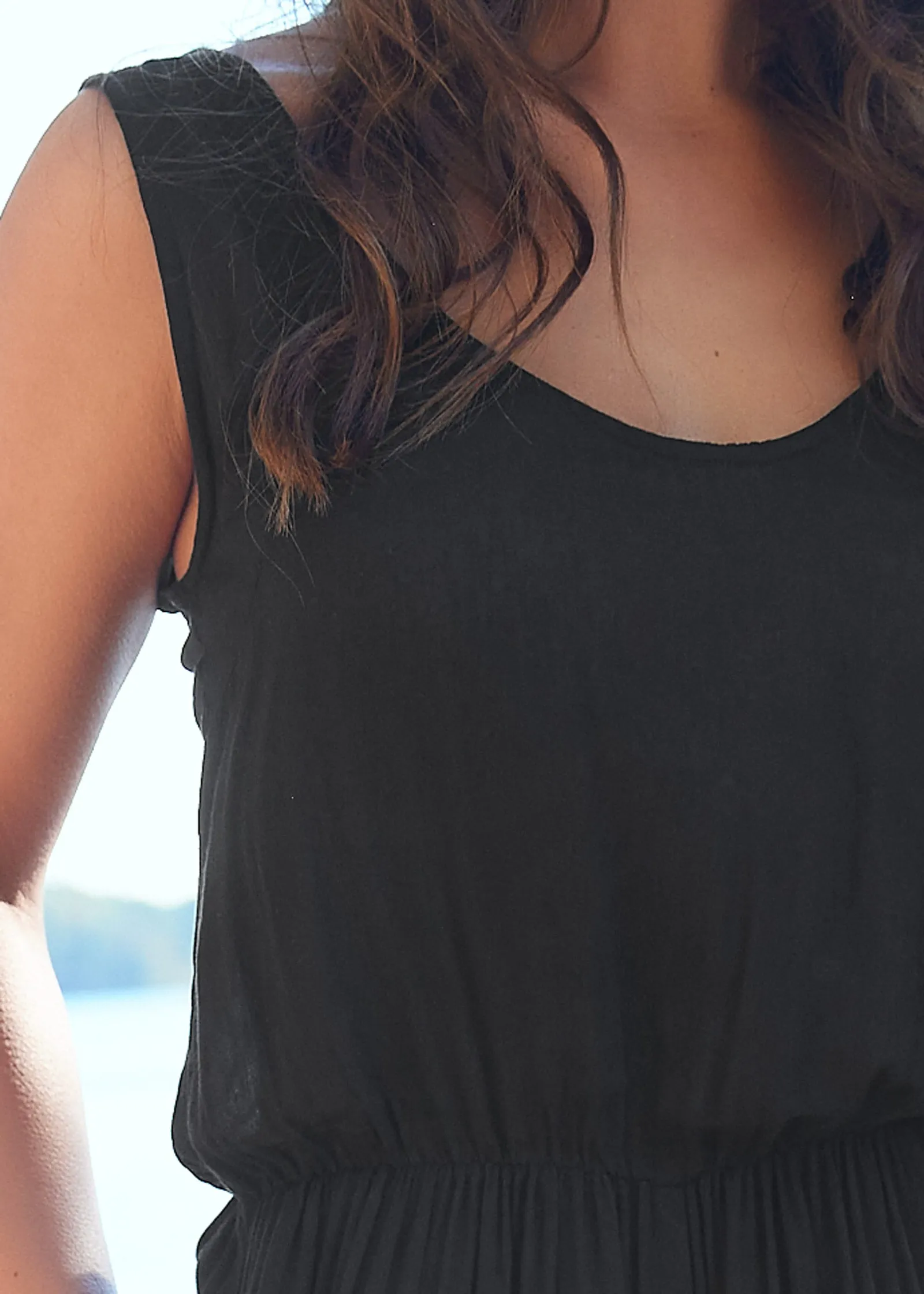 Easy Blouson Jumpsuit - Black sold by VENUS product image thumbnail 3