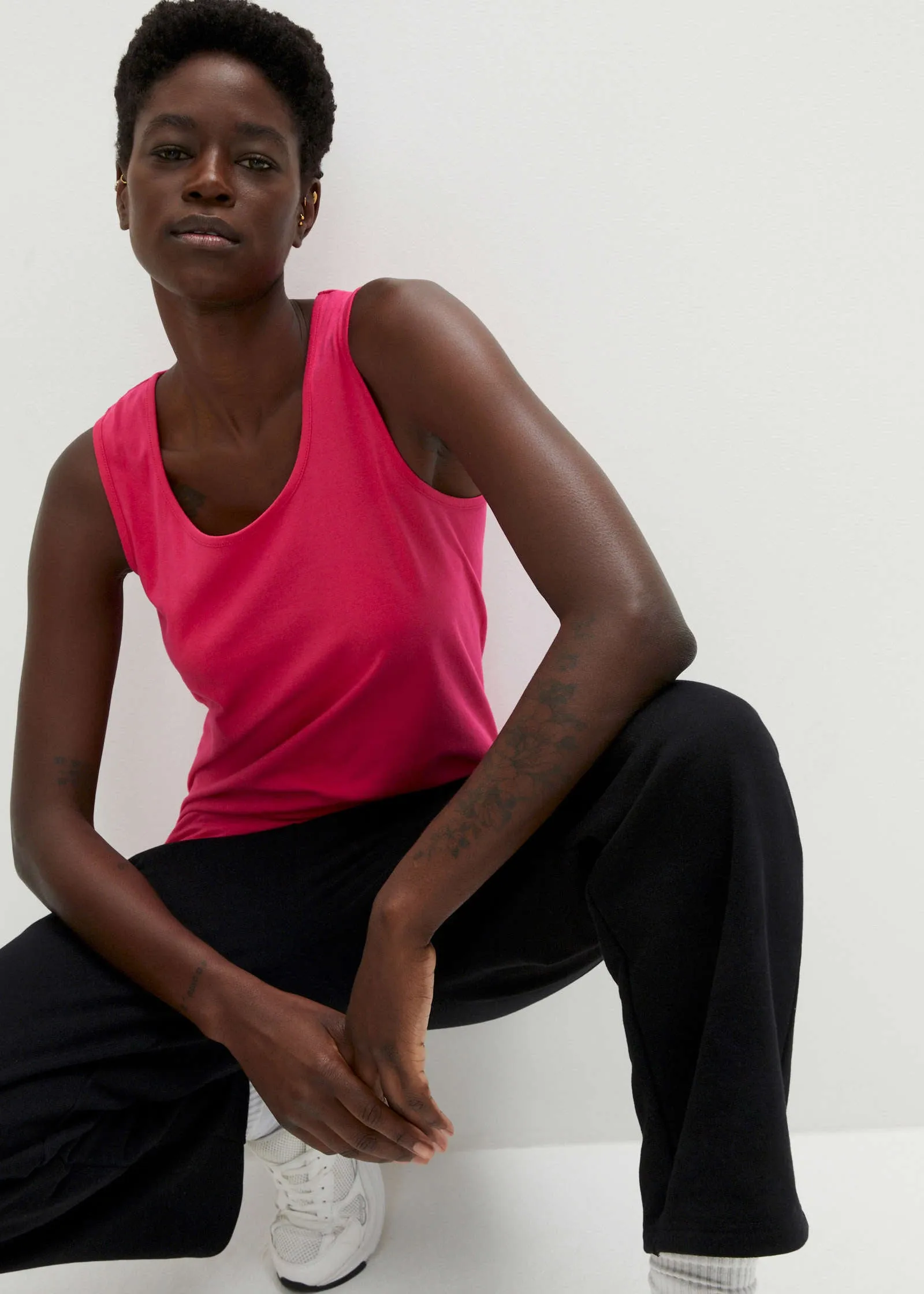 Seamless Tank Top - Pink sold by VENUS