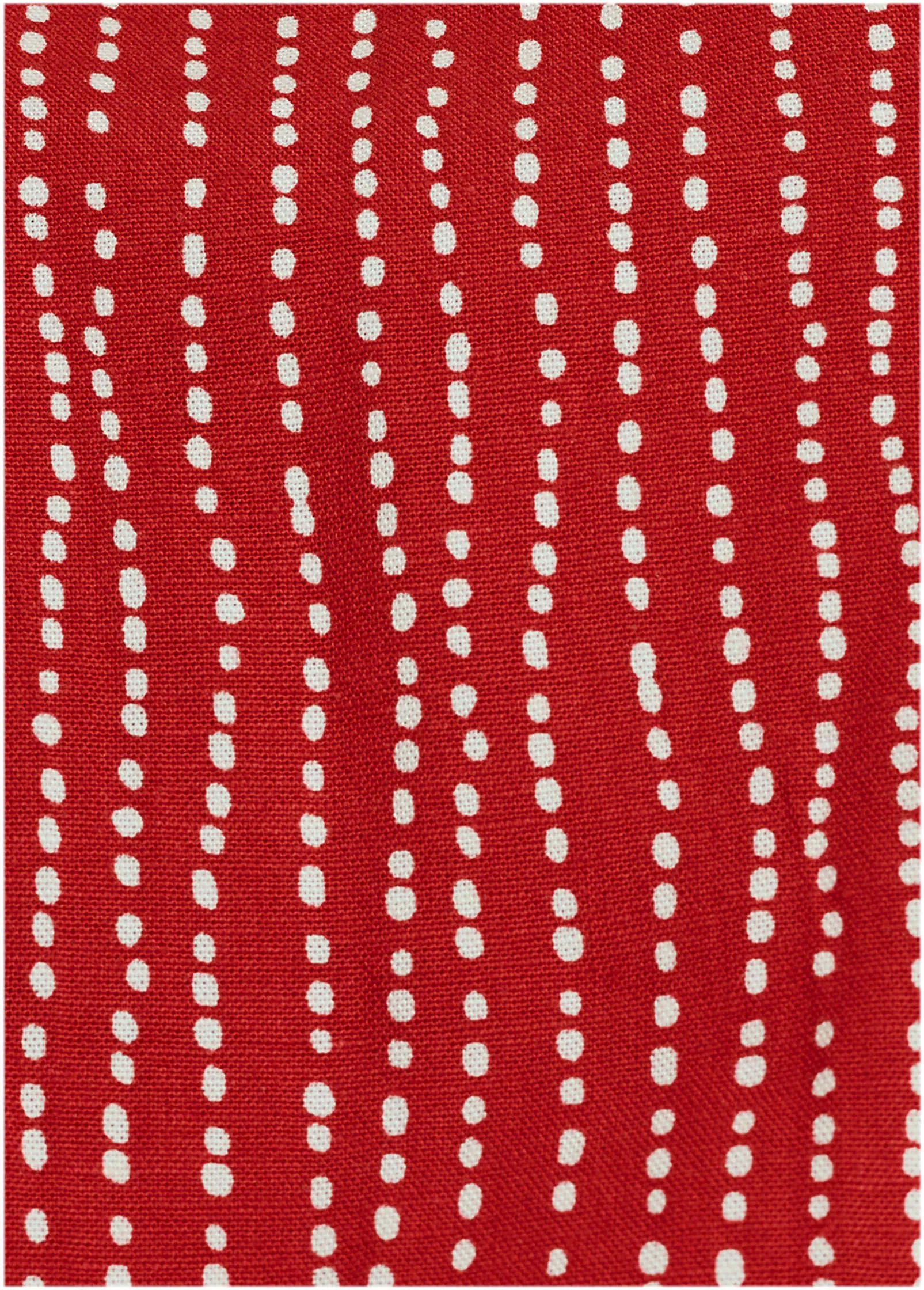 Printed Linen Top - Red Dot Stripe sold by VENUS product image thumbnail 4