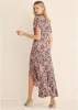 Wrap Maxi Dress - Cream Multi sold by VENUS