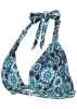 Goddess Push-Up Halter Top - Cool Kaleidoscope sold by VENUS