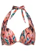 Marilyn Push-Up Halter Top - Ikat Chandelier sold by VENUS