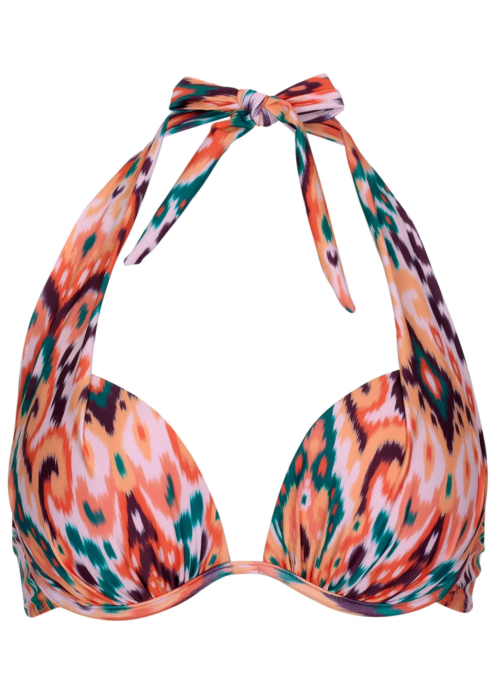 Marilyn Push-Up Halter Top - Ikat Chandelier sold by VENUS product image thumbnail 3