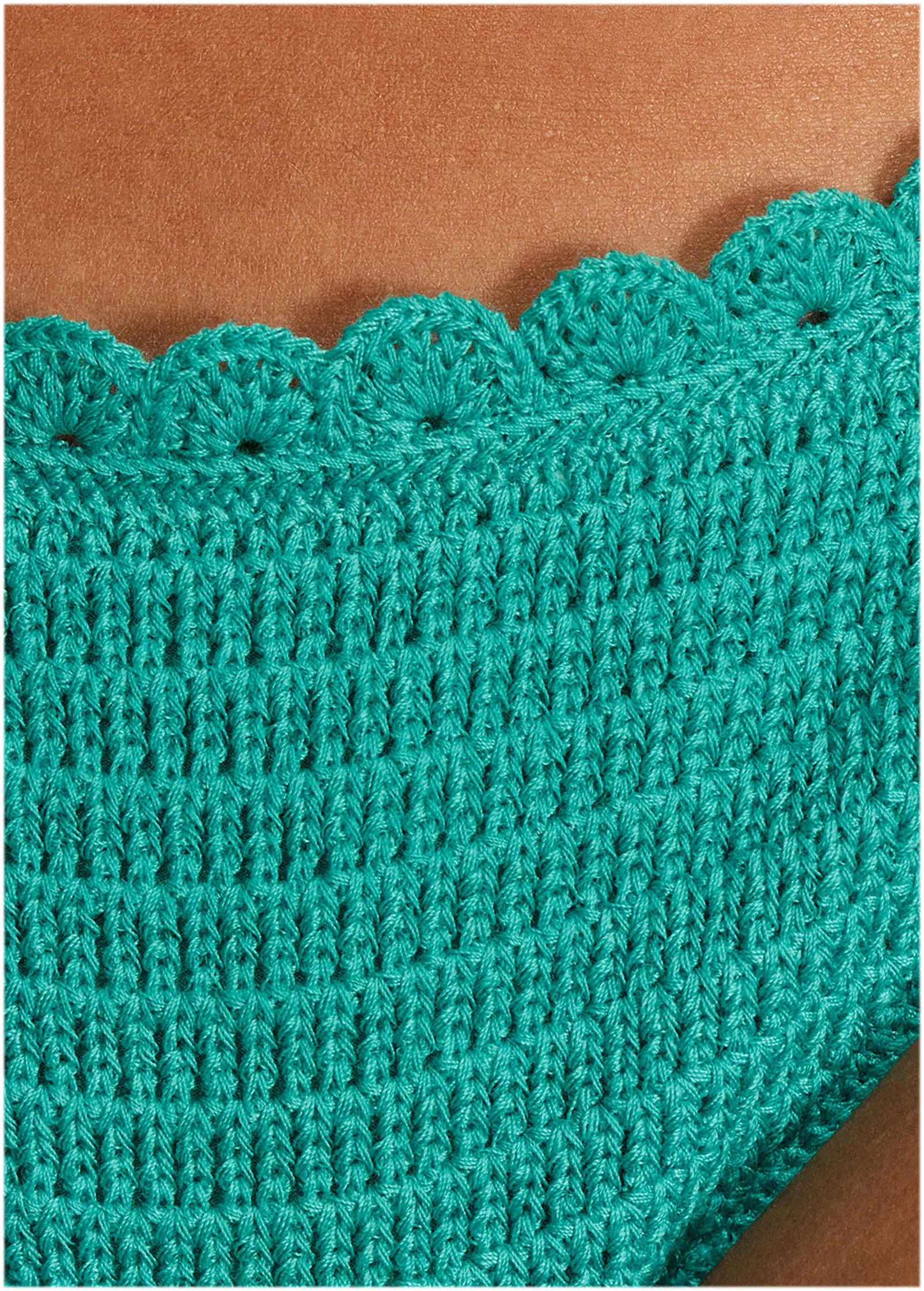 Crochet Bali Moderate Bottom - Tropical Green sold by VENUS product image thumbnail 3