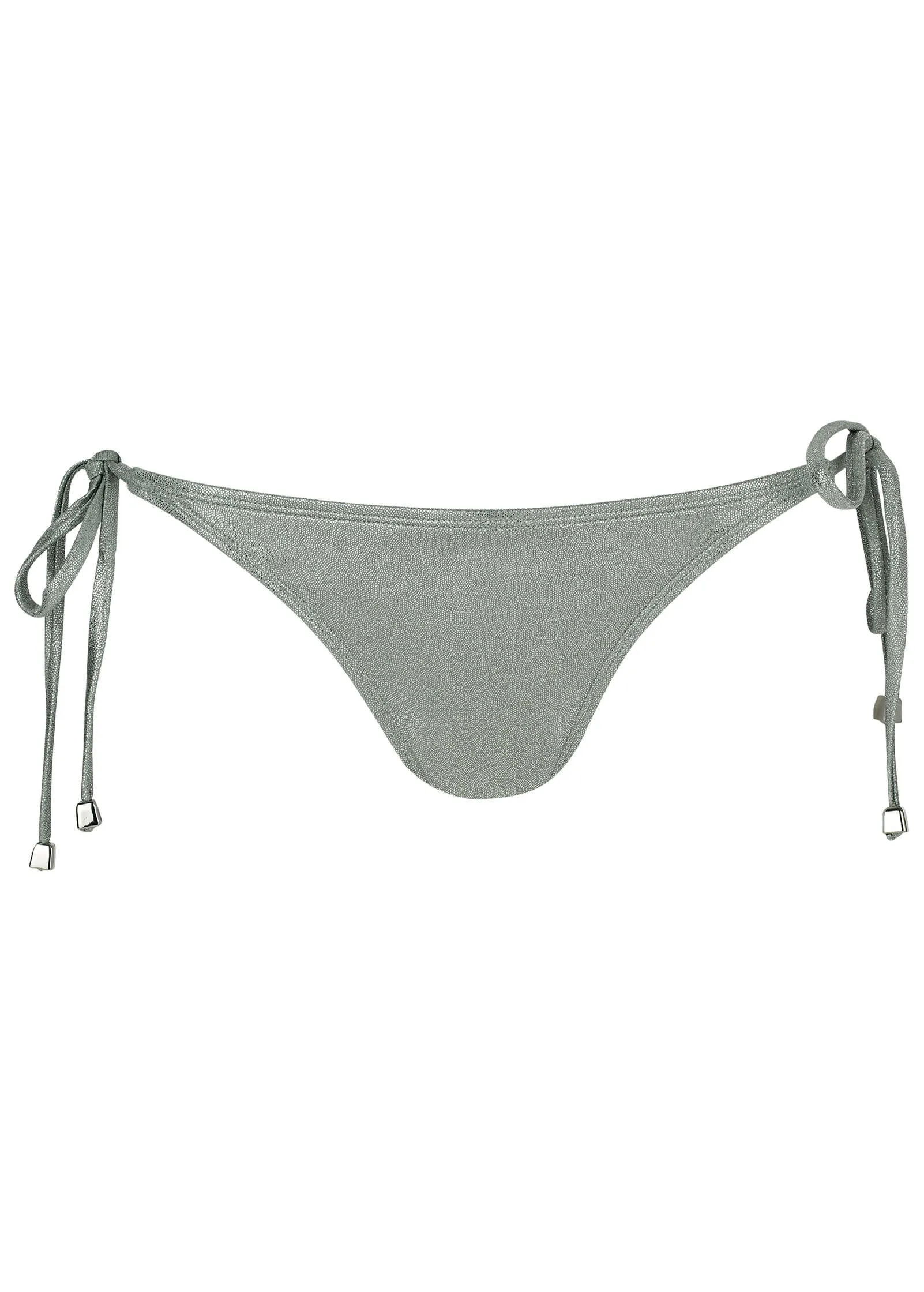 Shine Miami Tie Side Moderate Bottom - Silver Metallic sold by VENUS product image thumbnail 5