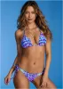 Miami Tie Side Moderate Bottom  - Blurred Leopard Stripe sold by VENUS
