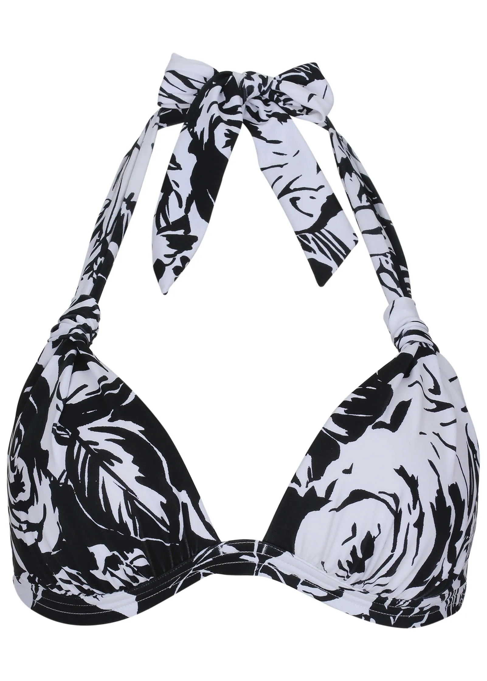 Goddess Push-Up Halter Top - Inverted Roses sold by VENUS product image thumbnail 3