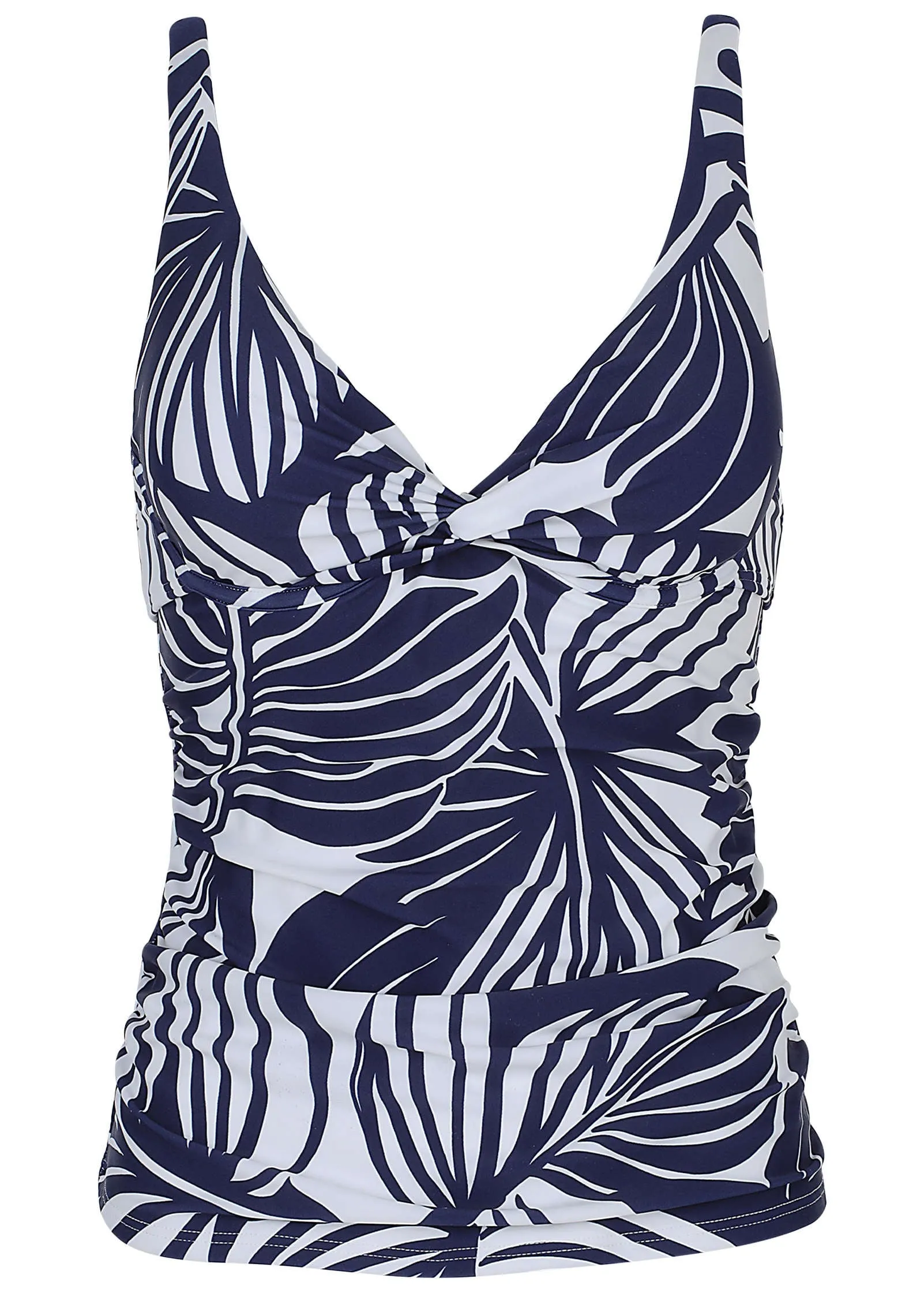 Paros Underwire Tankini - Contrast Bold Leaves sold by VENUS product image thumbnail 3