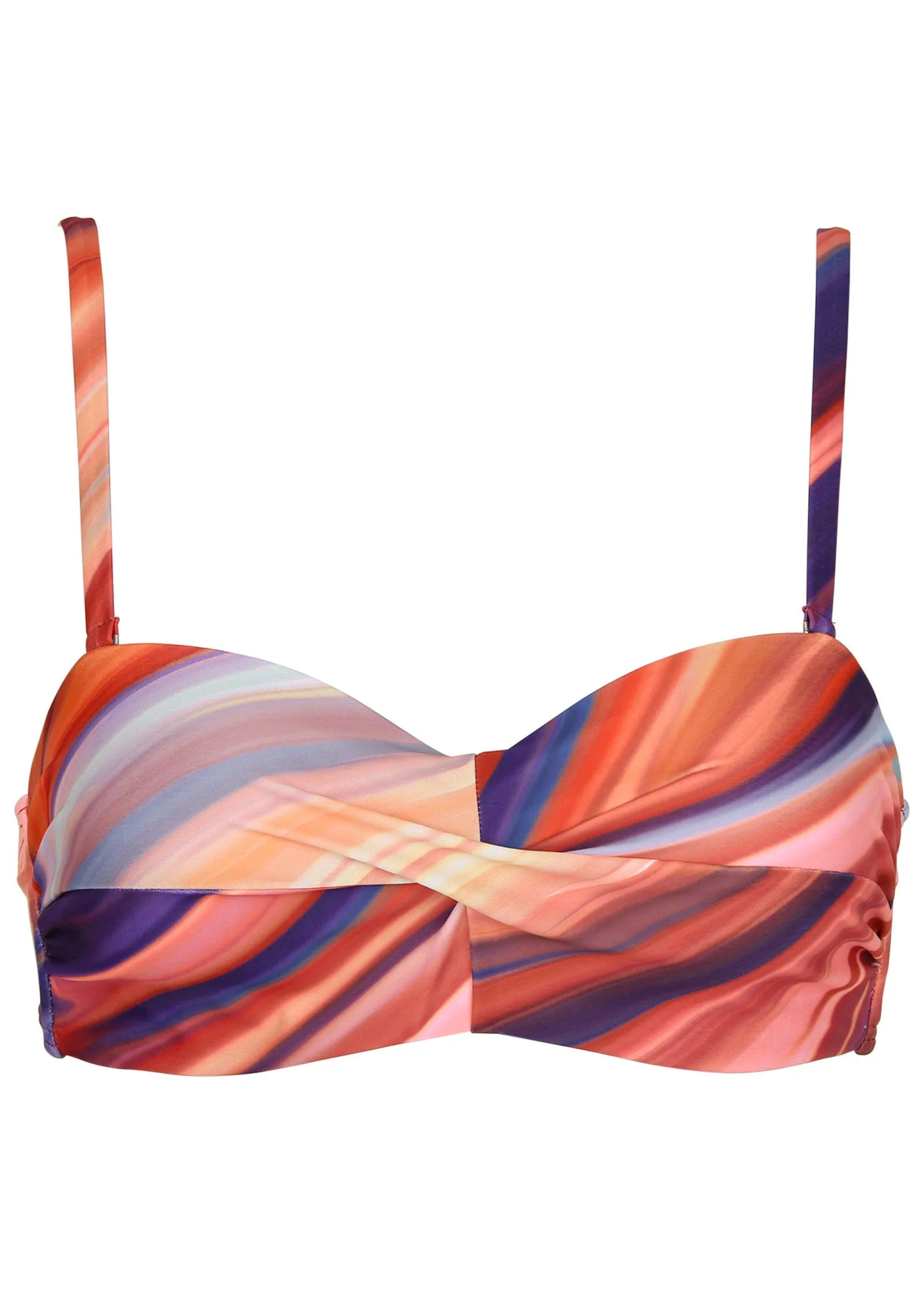 Amalfi Bandeau Top - Dark Rainbow sold by VENUS product image thumbnail 5