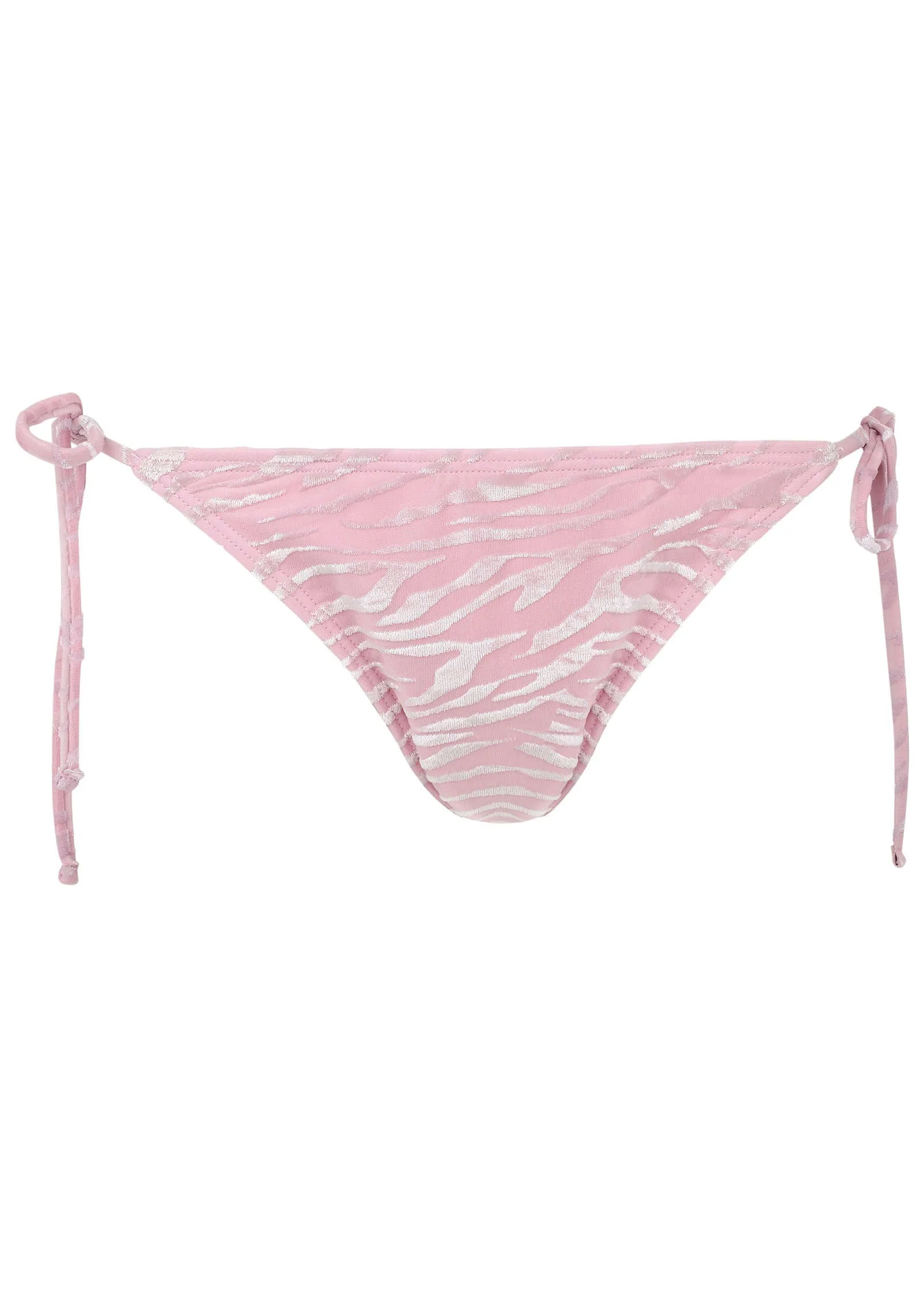 Jungle Velvet Miami Tie Side Moderate Bottom - Bleached Mauve sold by VENUS product image thumbnail 3