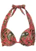 Marilyn Push-Up Halter Top - Splendid Paisley sold by VENUS