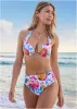 Marilyn Push-Up Halter Top - Citrus Floral sold by VENUS