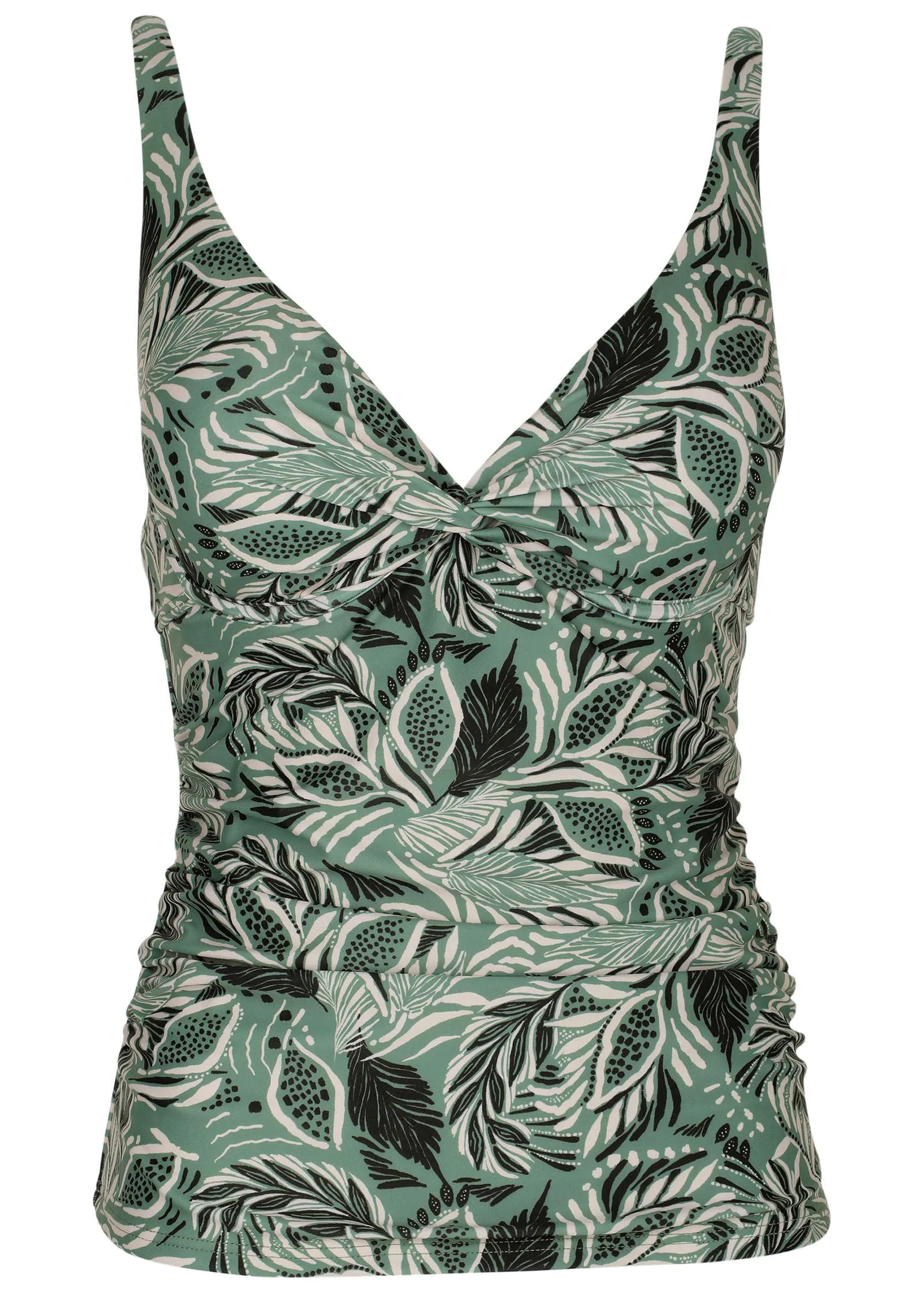 Paros Underwire Tankini - Sketchy Palms sold by VENUS product image thumbnail 3