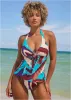 Sicily Halter Tankini - Ikat Flowers sold by VENUS