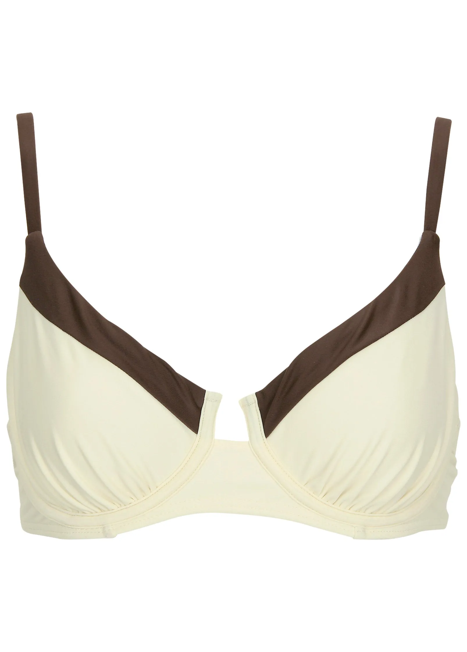 Colorblock Underwire Top - Pristine Chicory sold by VENUS product image thumbnail 3