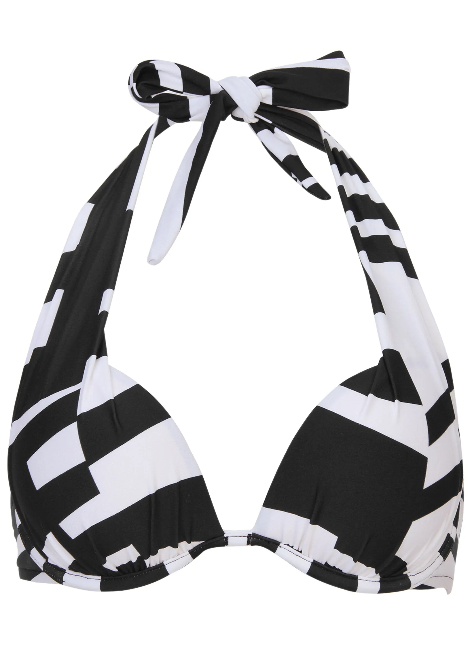 Marilyn Push-Up Halter Top - Modern Abstract sold by VENUS product image thumbnail 3