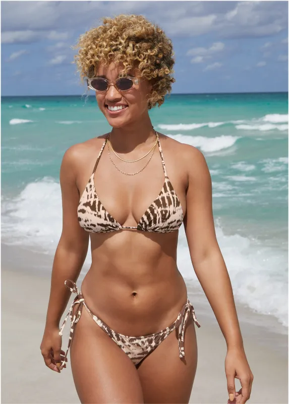 Bahamas Triangle Top - Mystic Palm sold by VENUS