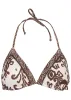 Hamptons Diamond Stitch Triangle Top - Mystic Paisley sold by VENUS