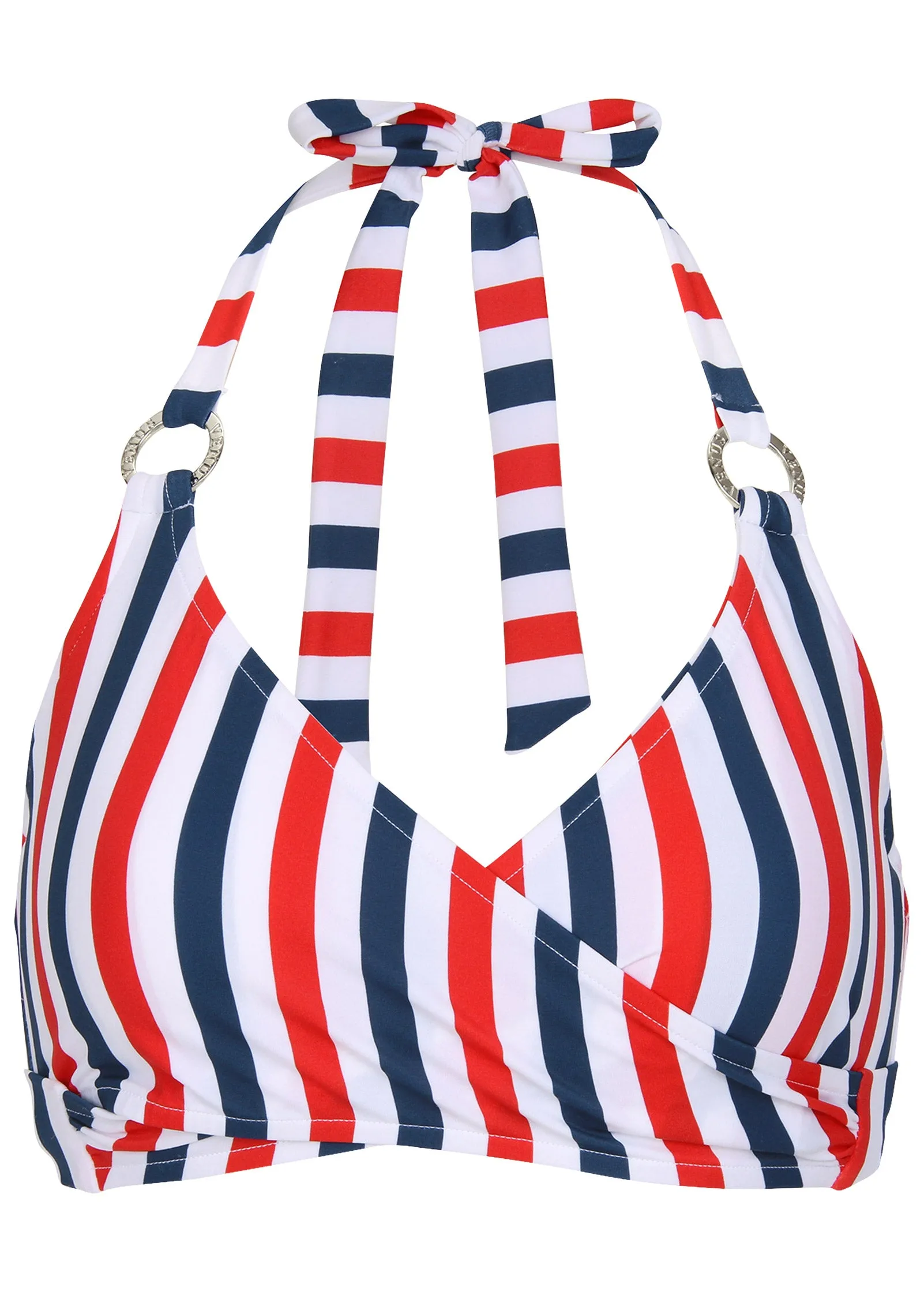 Laguna Wrap Underwire Top - Americana Stripe Large sold by VENUS product image thumbnail 3