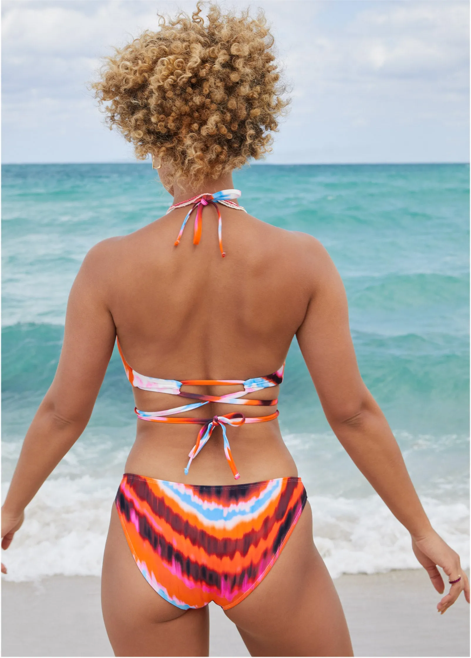 Strappy Ibiza Triangle Top - Desert Agate Cool sold by VENUS product image thumbnail 2