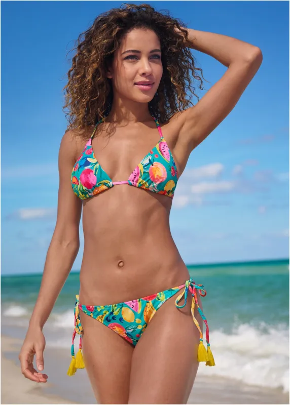 Miami Tie Side Moderate Bottom  - Fresh Fruit sold by VENUS